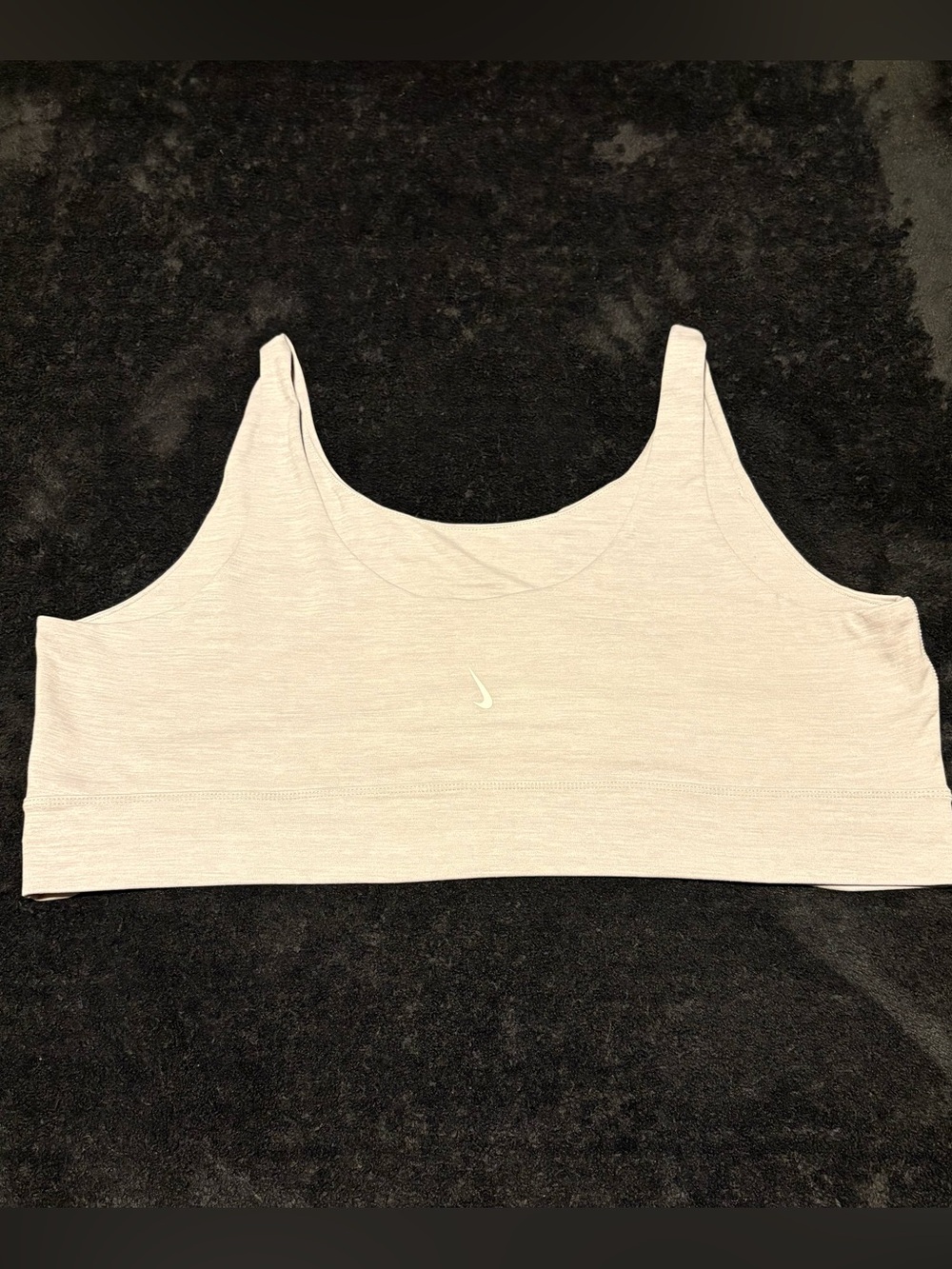 Nike yoga women’s training cropped tank Grey Sz 3X Retail $50